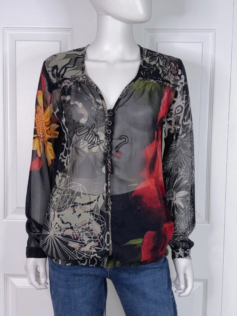DESIGUAL women's  blouse large size